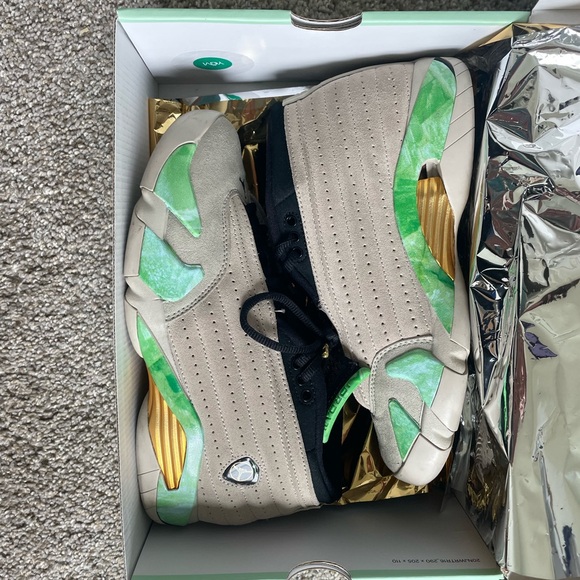 Jordan 14 Retro Aleali May Fortune (Women's) - Picture 4 of 10